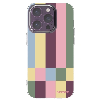 Picasee átlátszó szilikon tok az alábbi mobiltelefonokra Apple iPhone 14 Pro - Lobby tiles