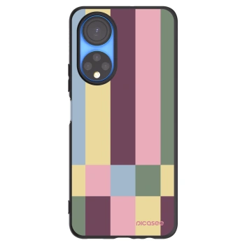 Picasee fekete szilikon tok az alábbi mobiltelefonokra Honor X7 - Lobby tiles