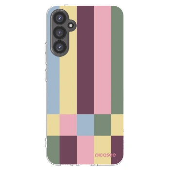 Picasee átlátszó szilikon tok az alábbi mobiltelefonokra Samsung Galaxy A34 5G A346B - Lobby tiles