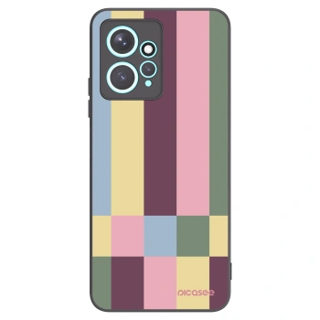 Picasee fekete szilikon tok az alábbi mobiltelefonokra Xiaomi Redmi Note 12 4G - Lobby tiles