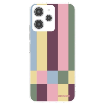 Picasee átlátszó szilikon tok az alábbi mobiltelefonokra Xiaomi Redmi 12 4G - Lobby tiles