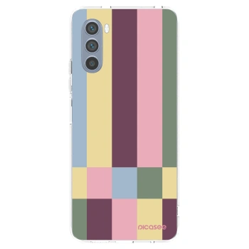 Picasee átlátszó szilikon tok az alábbi mobiltelefonokra Motorola Moto G62 - Lobby tiles
