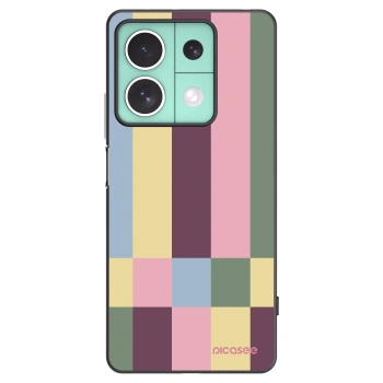 Picasee fekete szilikon tok az alábbi mobiltelefonokra Xiaomi Redmi Note 13 5G - Lobby tiles