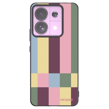Picasee fekete szilikon tok az alábbi mobiltelefonokra Xiaomi Redmi Note 13 Pro 5G - Lobby tiles