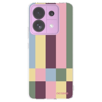Picasee átlátszó szilikon tok az alábbi mobiltelefonokra Xiaomi Redmi Note 13 Pro 5G - Lobby tiles