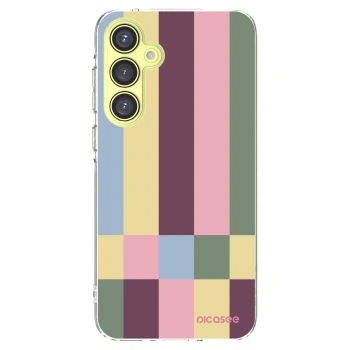 Picasee átlátszó szilikon tok az alábbi mobiltelefonokra Samsung Galaxy A35 5G A356B - Lobby tiles