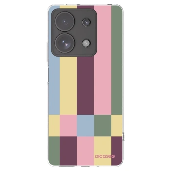 Picasee átlátszó szilikon tok az alábbi mobiltelefonokra Xiaomi Redmi Note 13 Pro 4G - Lobby tiles