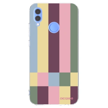 Picasee átlátszó szilikon tok az alábbi mobiltelefonokra Huawei P Smart 2019 - Lobby tiles