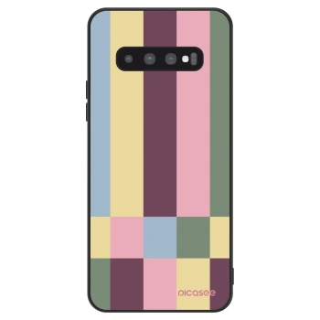 Szilikon tok erre a típusra Samsung Galaxy S10 Plus G975 - Lobby tiles