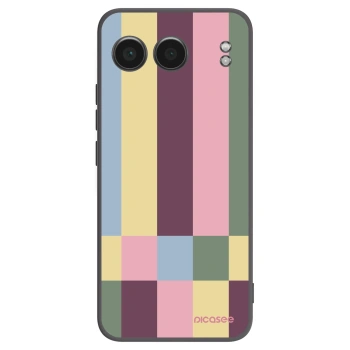 Picasee fekete szilikon tok az alábbi mobiltelefonokra OnePlus Nord 4 - Lobby tiles