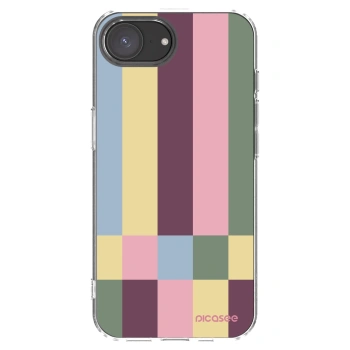 Picasee átlátszó szilikon tok az alábbi mobiltelefonokra Apple iPhone 16e - Lobby tiles