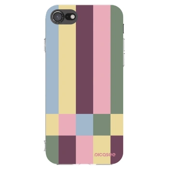 Picasee átlátszó szilikon tok az alábbi mobiltelefonokra Apple iPhone 7 - Lobby tiles