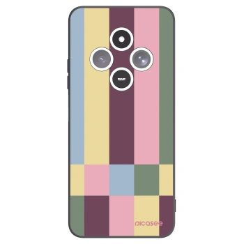 Picasee fekete szilikon tok az alábbi mobiltelefonokra Xiaomi Redmi 14C - Lobby tiles