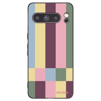 Picasee fekete szilikon tok az alábbi mobiltelefonokra Google Pixel 8 Pro - Lobby tiles