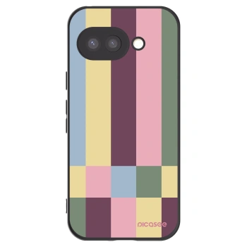 Picasee fekete szilikon tok az alábbi mobiltelefonokra Google Pixel 9a - Lobby tiles