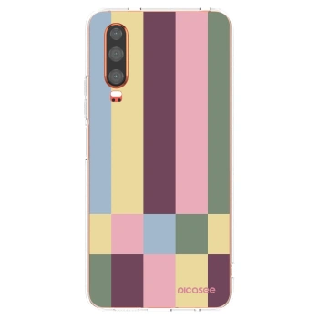 Picasee átlátszó szilikon tok az alábbi mobiltelefonokra Huawei P30 - Lobby tiles