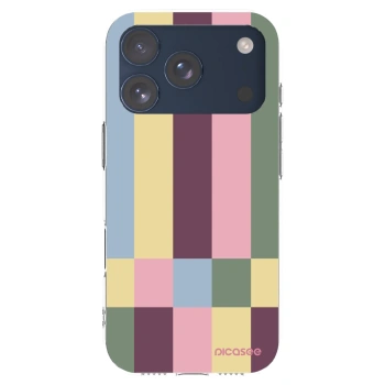 Picasee átlátszó szilikon tok az alábbi mobiltelefonokra Apple iPhone 17 Pro - Lobby tiles