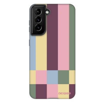 Szilikon tok erre a típusra Samsung Galaxy S21 5G G991B - Lobby tiles