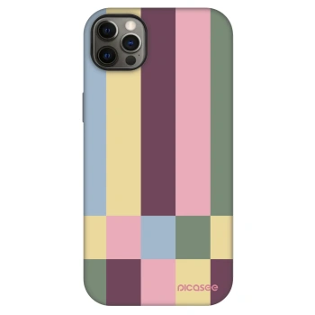 Szilikon tok erre a típusra Apple iPhone 12 Pro Max - Lobby tiles