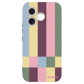 Picasee fekete szilikon tok az alábbi mobiltelefonokra Honor 600 Lite - Lobby tiles