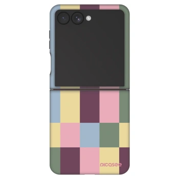 Szilikon tok erre a típusra Samsung Galaxy Z Flip7 5G - Lobby tiles