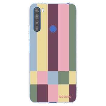 Picasee átlátszó szilikon tok az alábbi mobiltelefonokra Xiaomi Redmi Note 8T - Lobby tiles