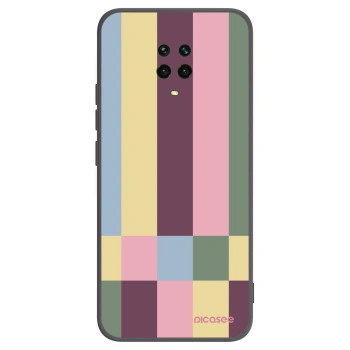 Picasee fekete szilikon tok az alábbi mobiltelefonokra Xiaomi Redmi Note 9 Pro - Lobby tiles