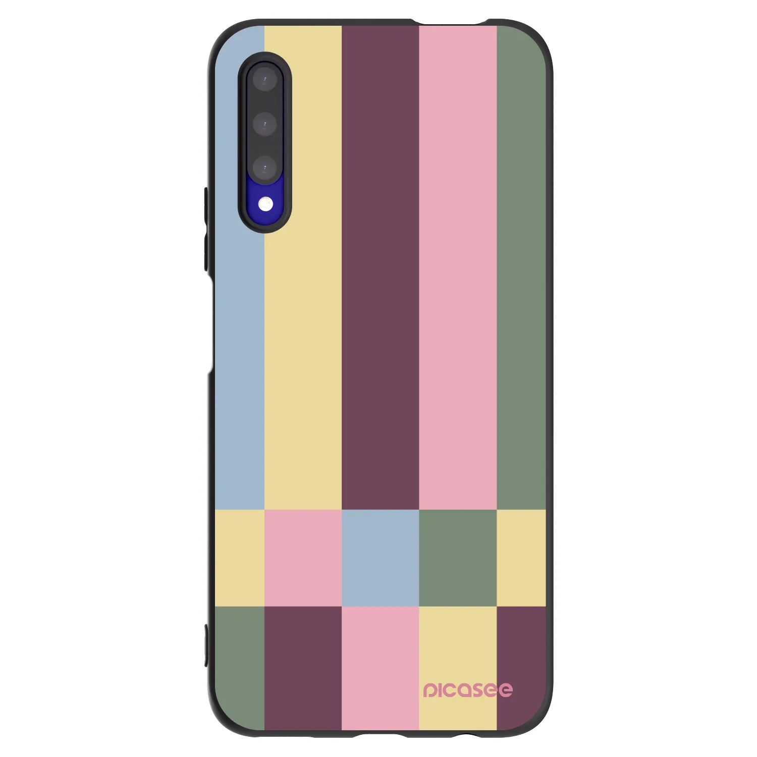 Picasee fekete szilikon tok az alábbi mobiltelefonokra Honor 9X Pro - Lobby tiles
