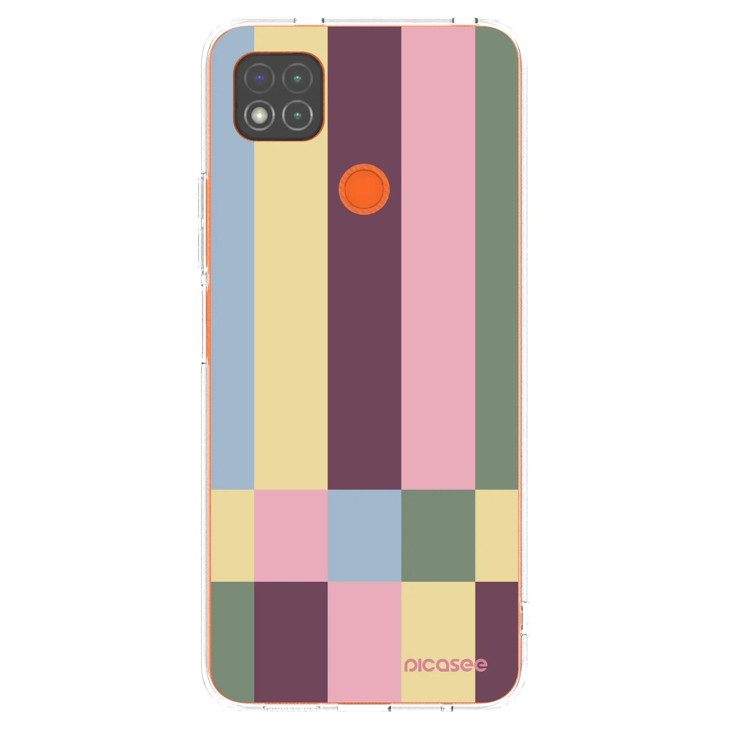 Picasee átlátszó szilikon tok az alábbi mobiltelefonokra Xiaomi Redmi 9C - Lobby tiles