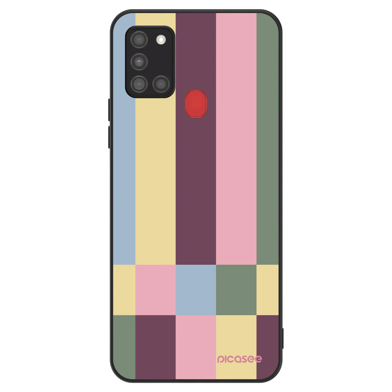 Picasee ULTIMATE CASE Samsung Galaxy A21s - készülékre - Lobby tiles