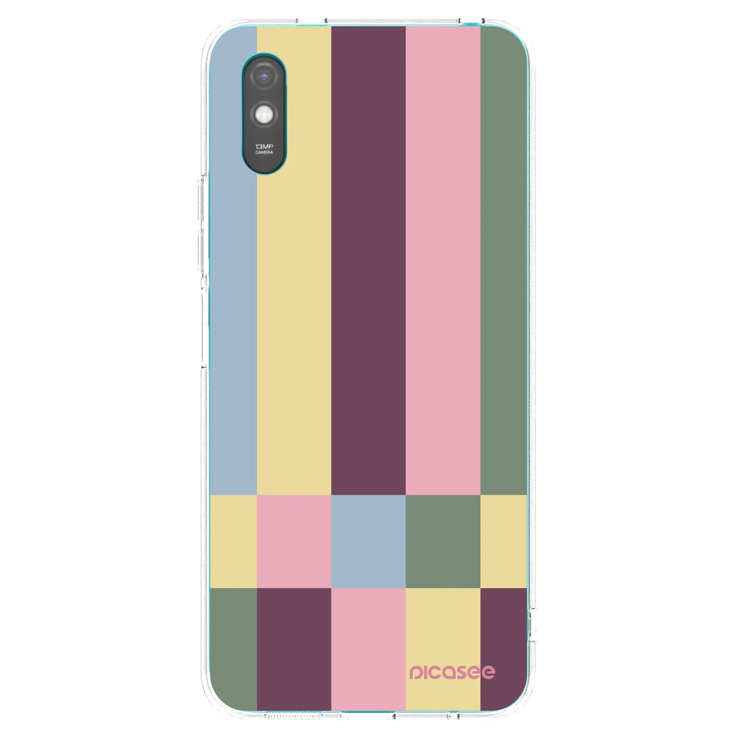 Picasee átlátszó szilikon tok az alábbi mobiltelefonokra Xiaomi Redmi 9AT - Lobby tiles