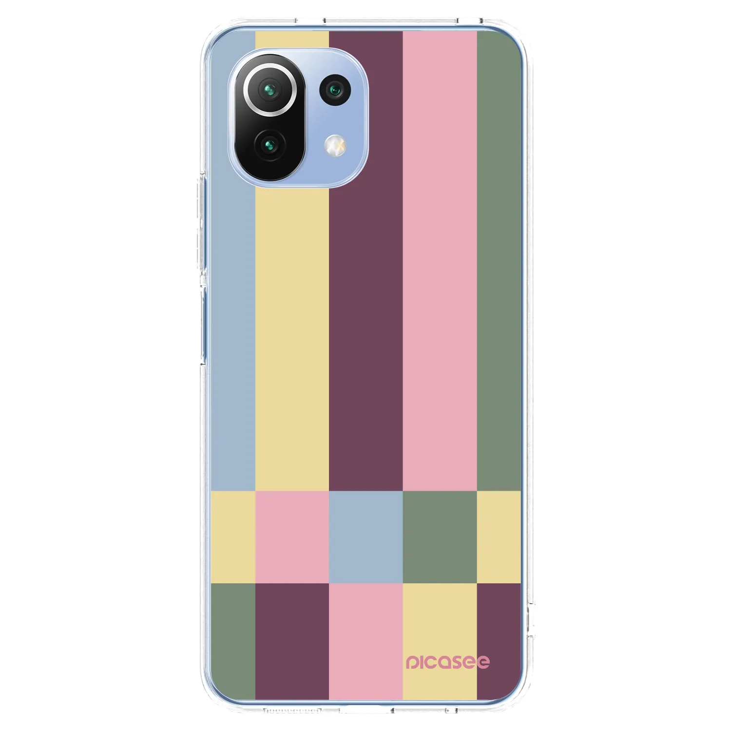 Picasee átlátszó szilikon tok az alábbi mobiltelefonokra Xiaomi Mi 11 Lite - Lobby tiles