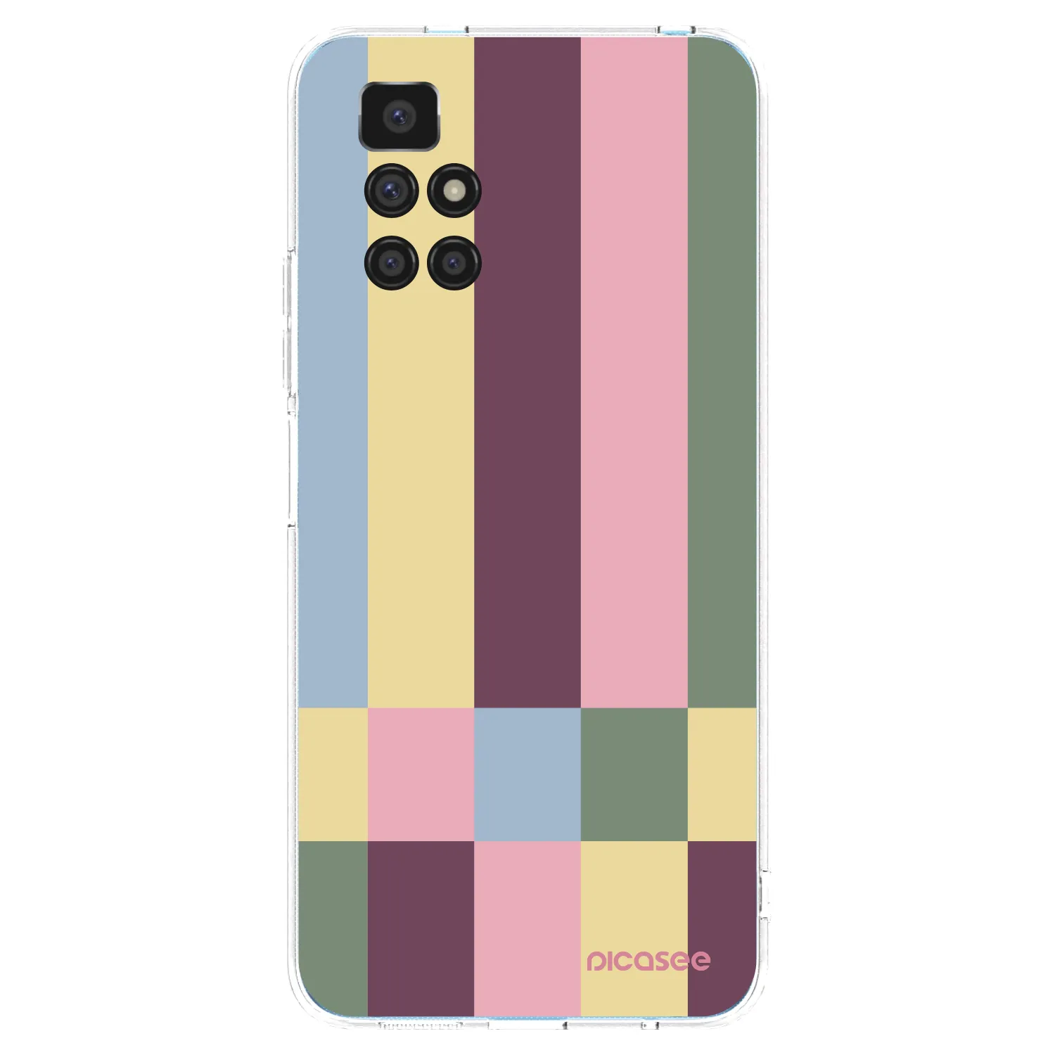 Picasee átlátszó szilikon tok az alábbi mobiltelefonokra Xiaomi Redmi 10 - Lobby tiles