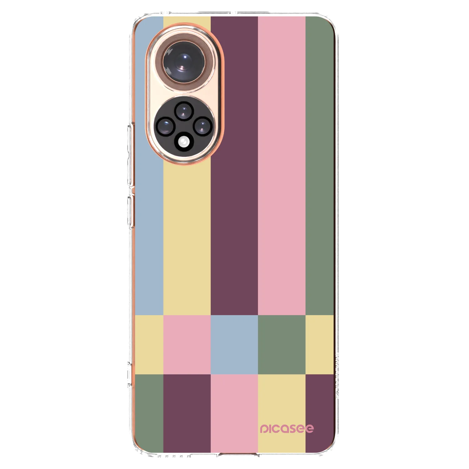 Picasee átlátszó szilikon tok az alábbi mobiltelefonokra Honor 50 5G - Lobby tiles