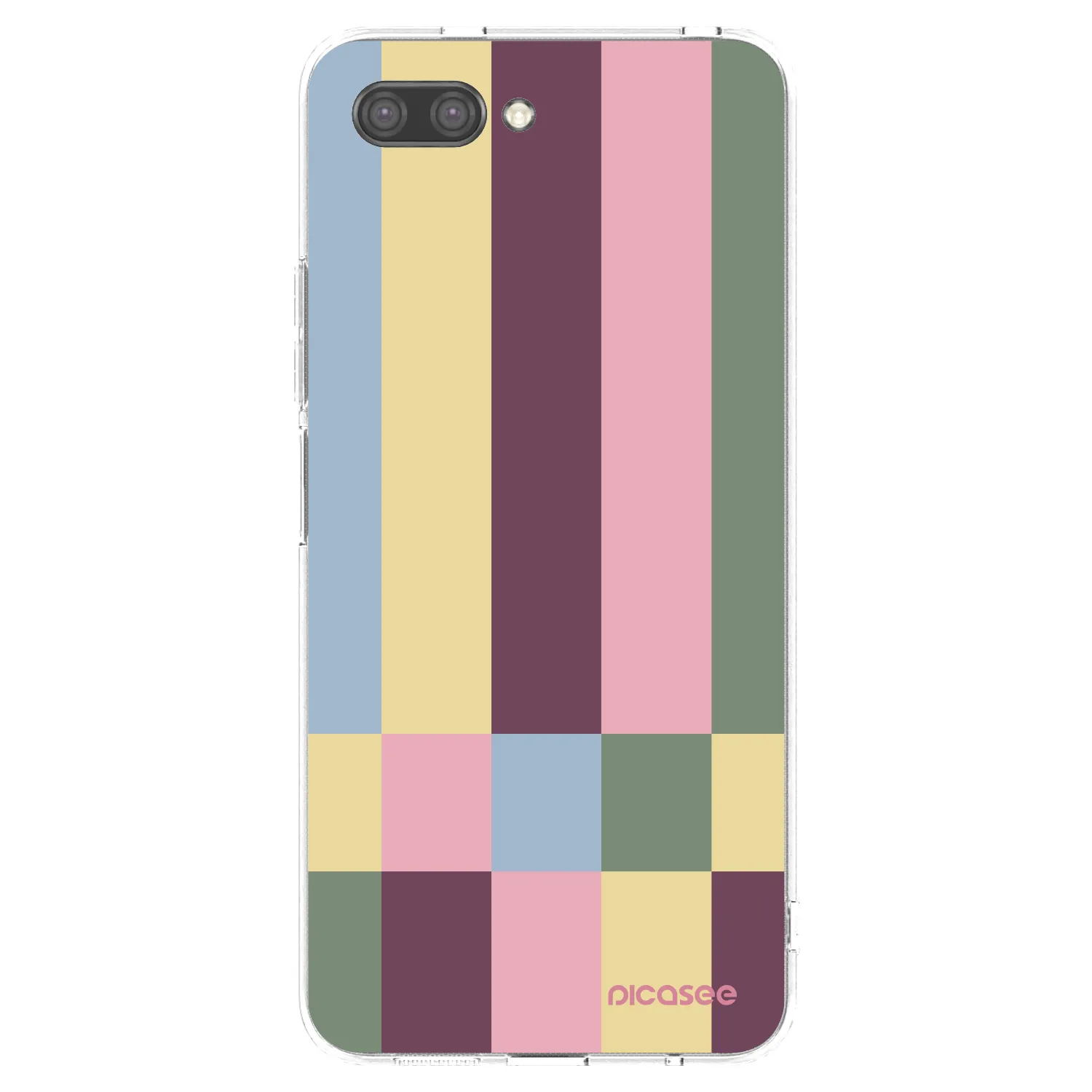 Picasee átlátszó szilikon tok az alábbi mobiltelefonokra Honor 10 - Lobby tiles