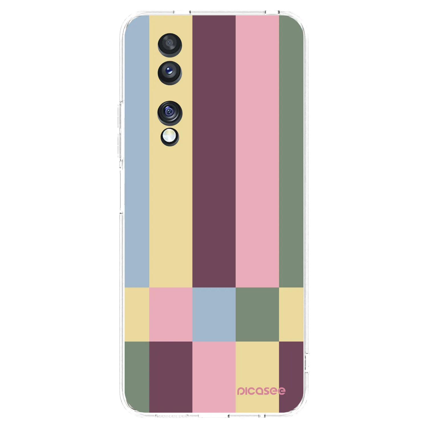 Picasee átlátszó szilikon tok az alábbi mobiltelefonokra Honor 70 - Lobby tiles