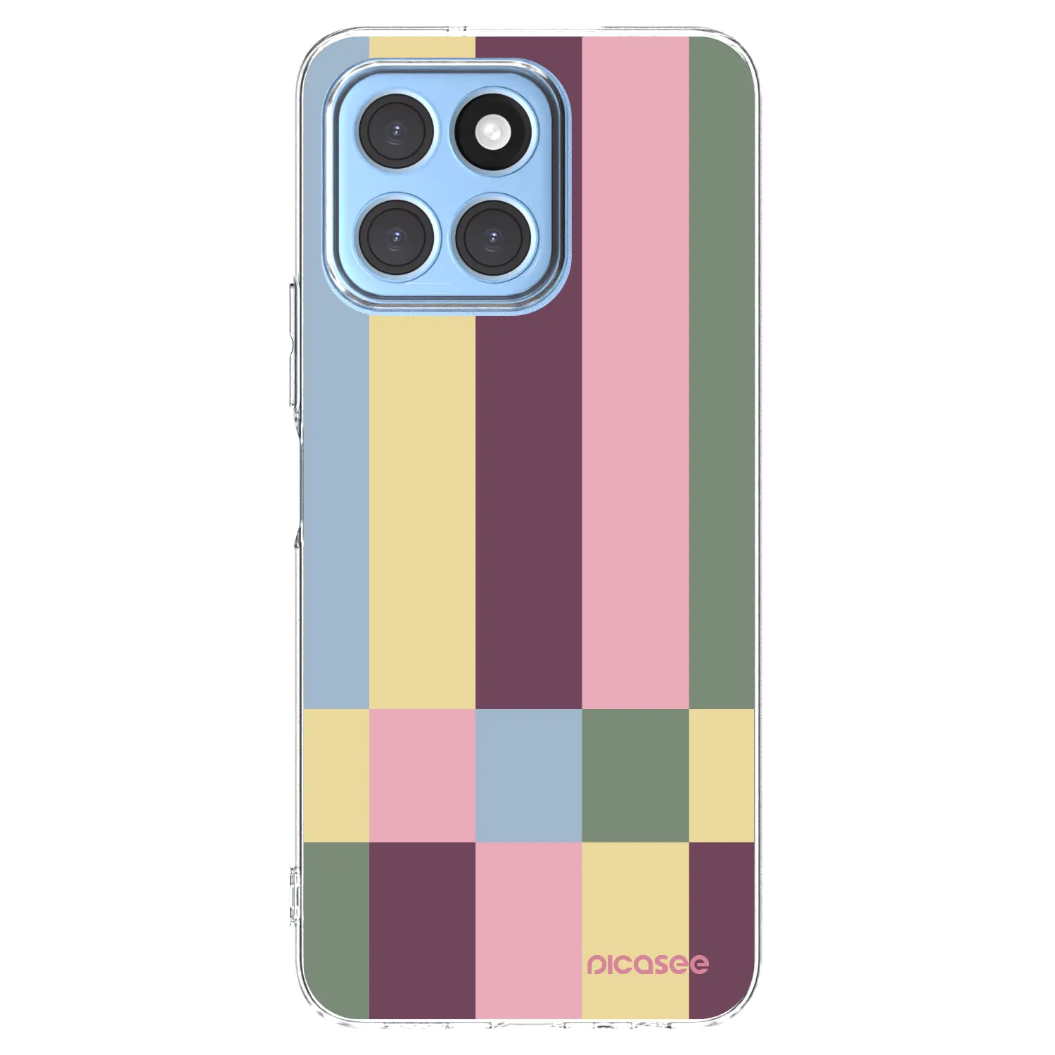 Picasee átlátszó szilikon tok az alábbi mobiltelefonokra Honor X6 - Lobby tiles