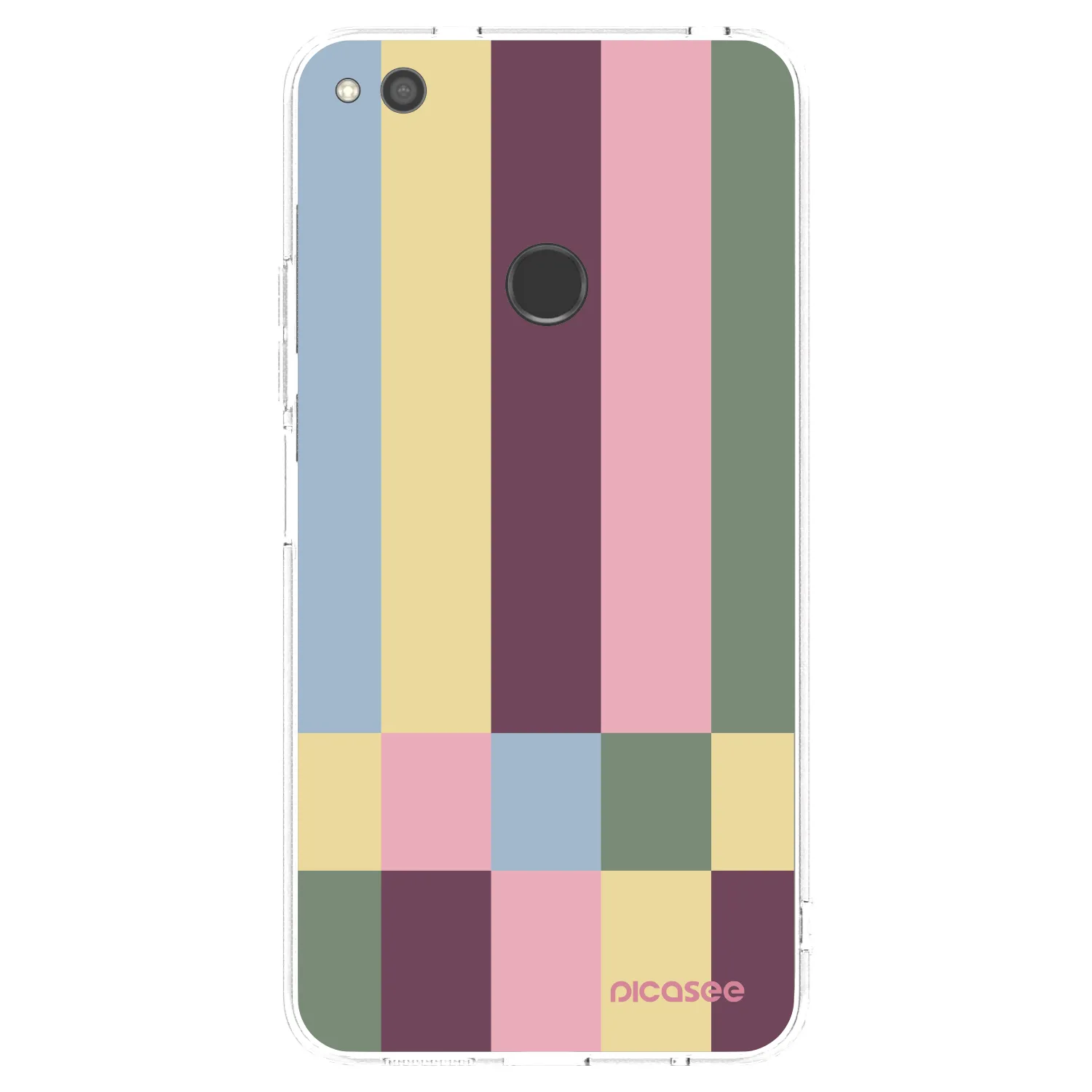 Picasee átlátszó szilikon tok az alábbi mobiltelefonokra Huawei Mate 40 Pro - Lobby tiles