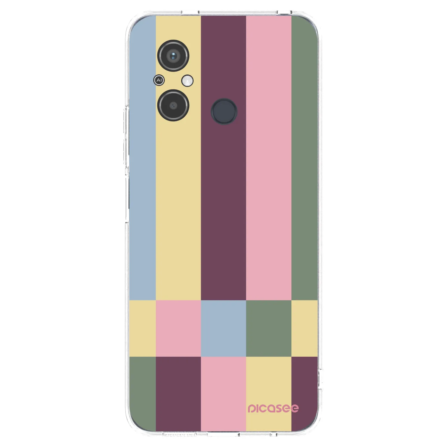 Picasee átlátszó szilikon tok az alábbi mobiltelefonokra Xiaomi Redmi 12C - Lobby tiles