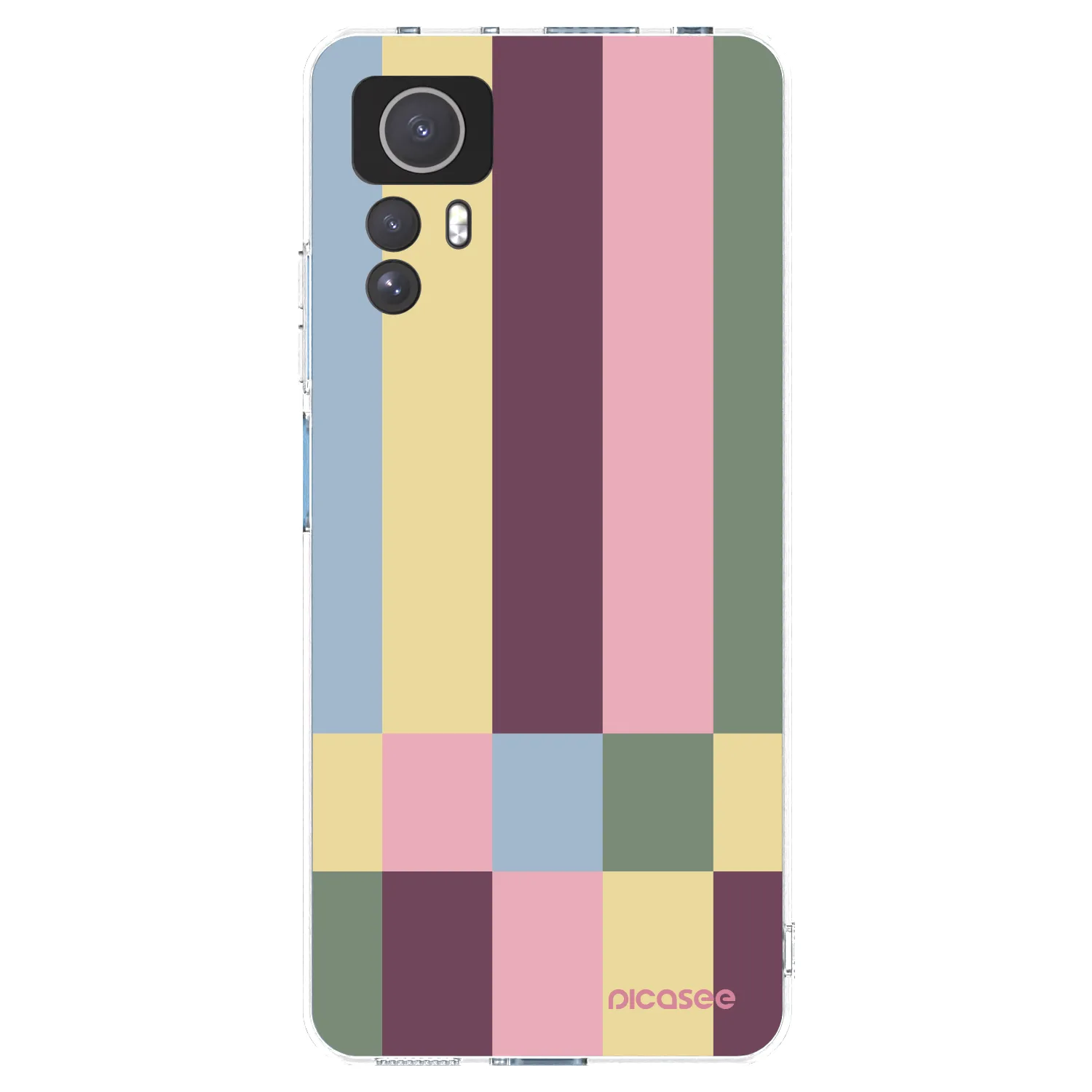 Picasee átlátszó szilikon tok az alábbi mobiltelefonokra Xiaomi Redmi Note 12S - Lobby tiles