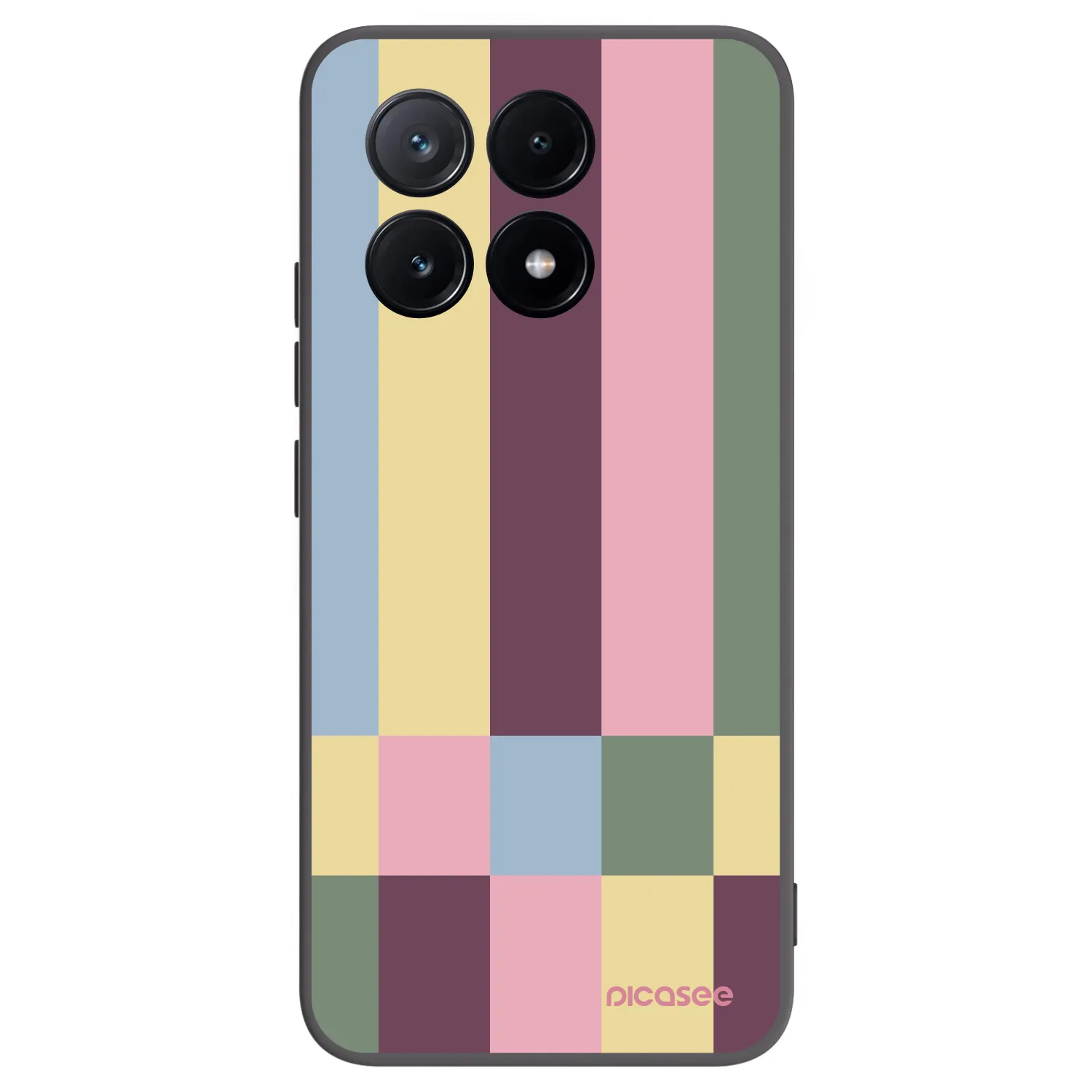 Picasee fekete szilikon tok az alábbi mobiltelefonokra Xiaomi Poco X6 Pro - Lobby tiles