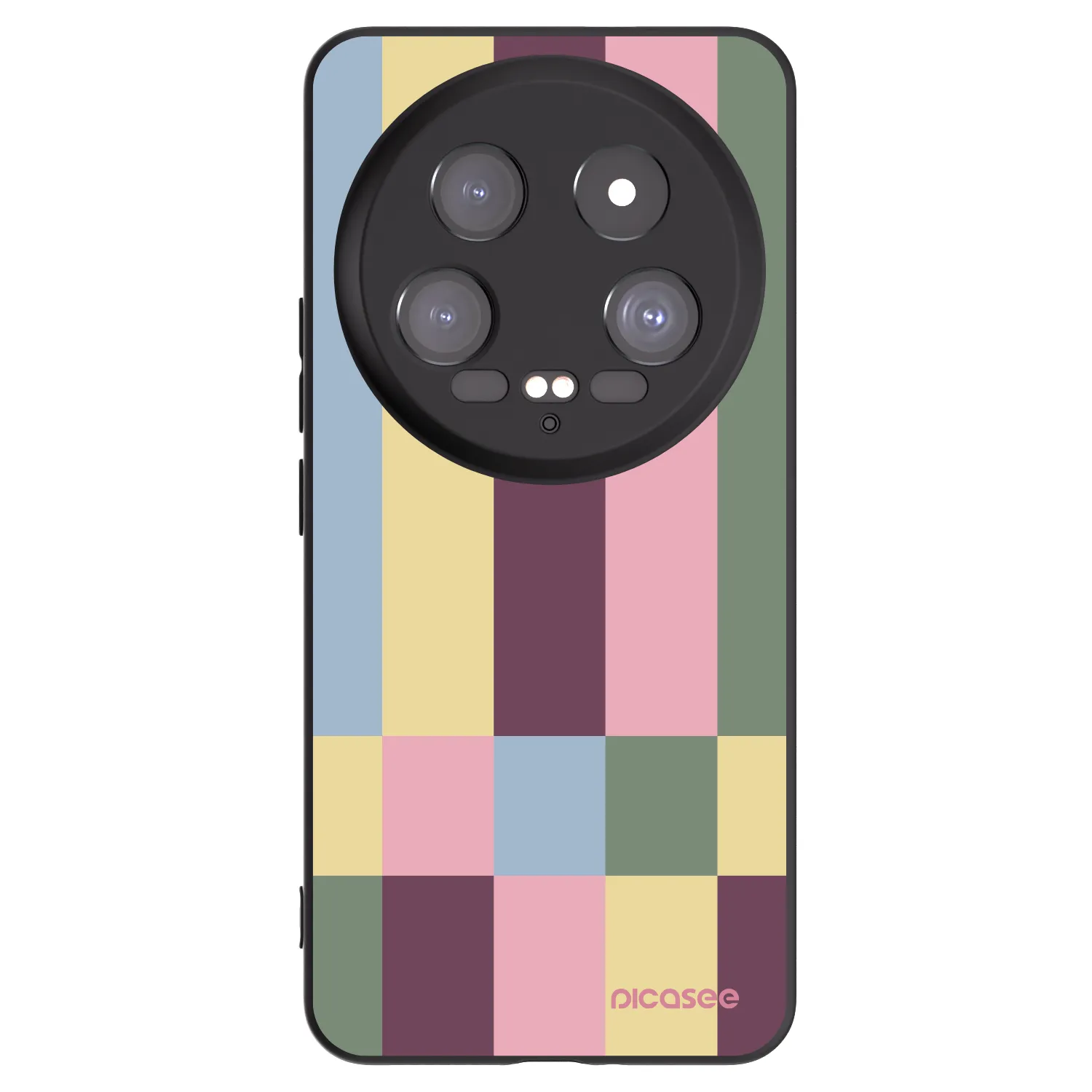 Picasee fekete szilikon tok az alábbi mobiltelefonokra Xiaomi 14 Ultra - Lobby tiles