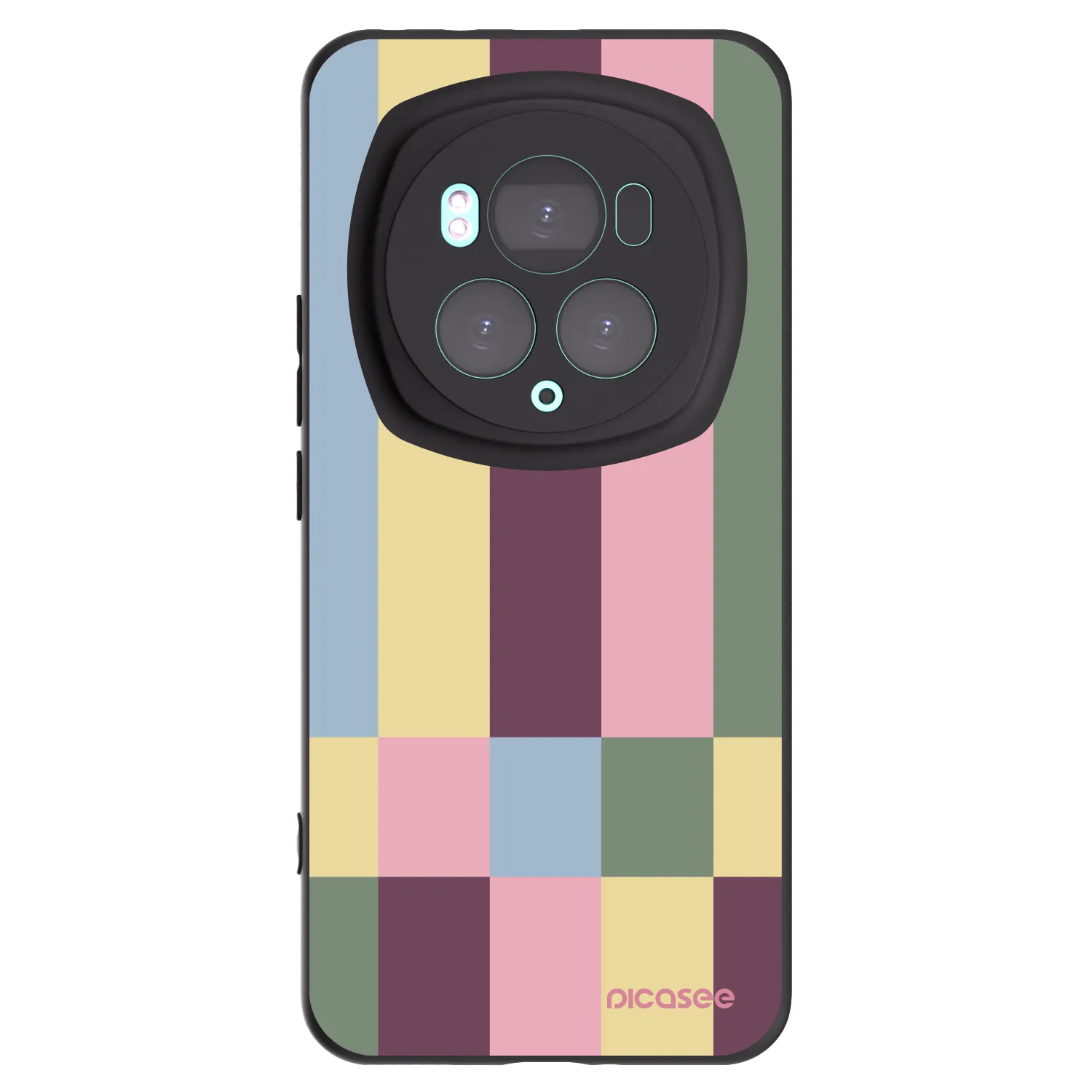Picasee fekete szilikon tok az alábbi mobiltelefonokra Honor Magic6 Pro - Lobby tiles