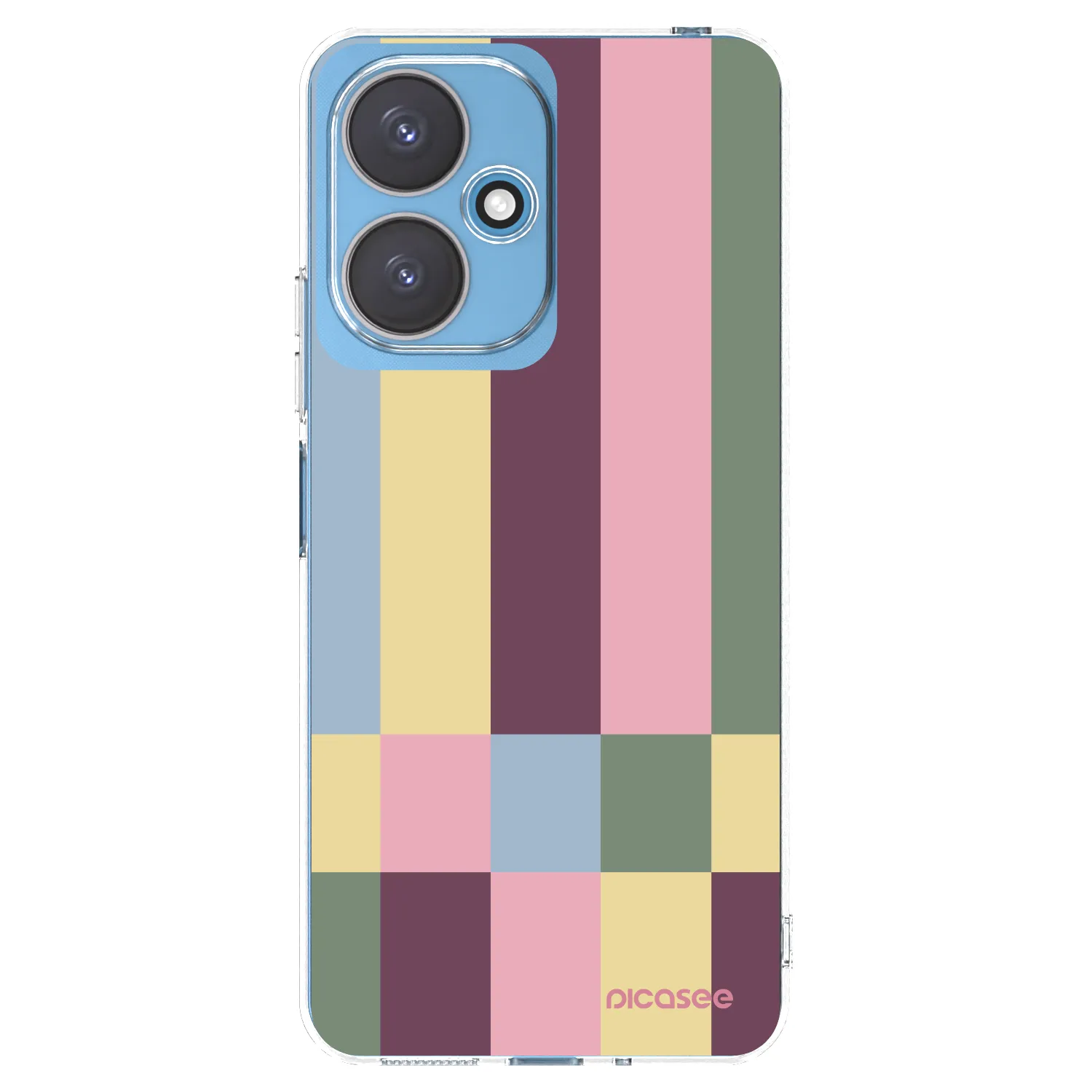 Picasee átlátszó szilikon tok az alábbi mobiltelefonokra Xiaomi Redmi 13C 5G - Lobby tiles