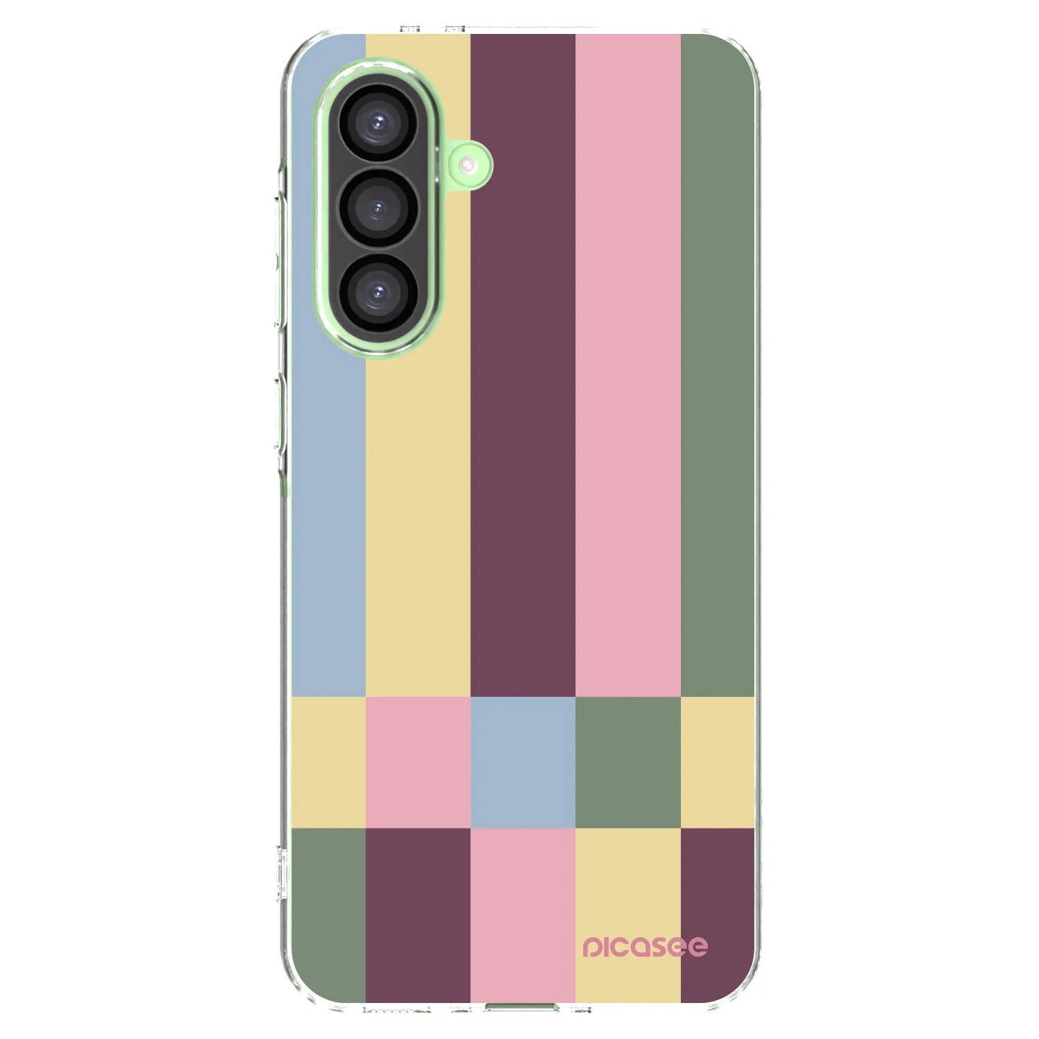 Picasee átlátszó szilikon tok az alábbi mobiltelefonokra Samsung Galaxy A26 5G A266B - Lobby tiles