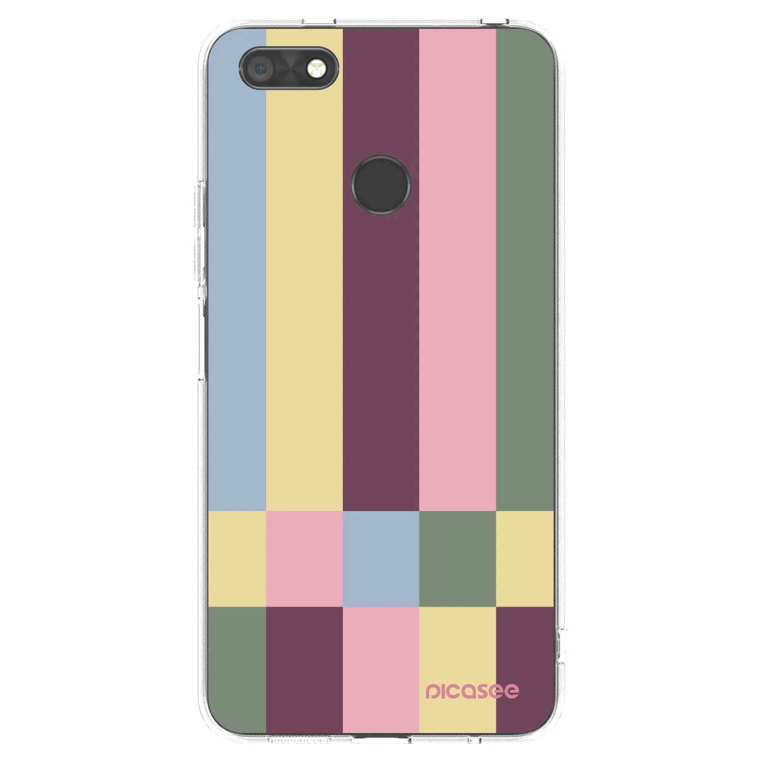 Picasee átlátszó szilikon tok az alábbi mobiltelefonokra Huawei P9 Lite Mini - Lobby tiles