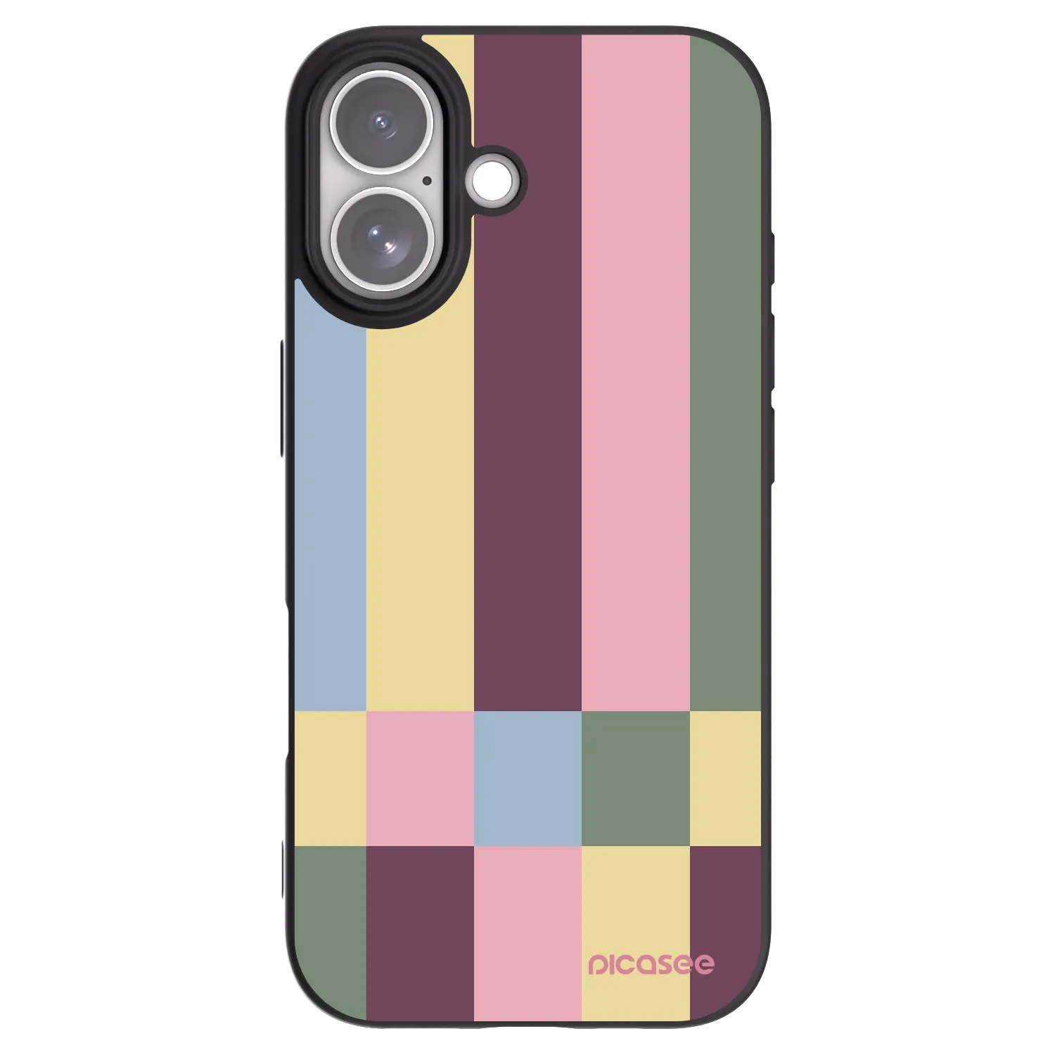 Picasee fekete szilikon tok az alábbi mobiltelefonokra Apple iPhone 17 - Lobby tiles