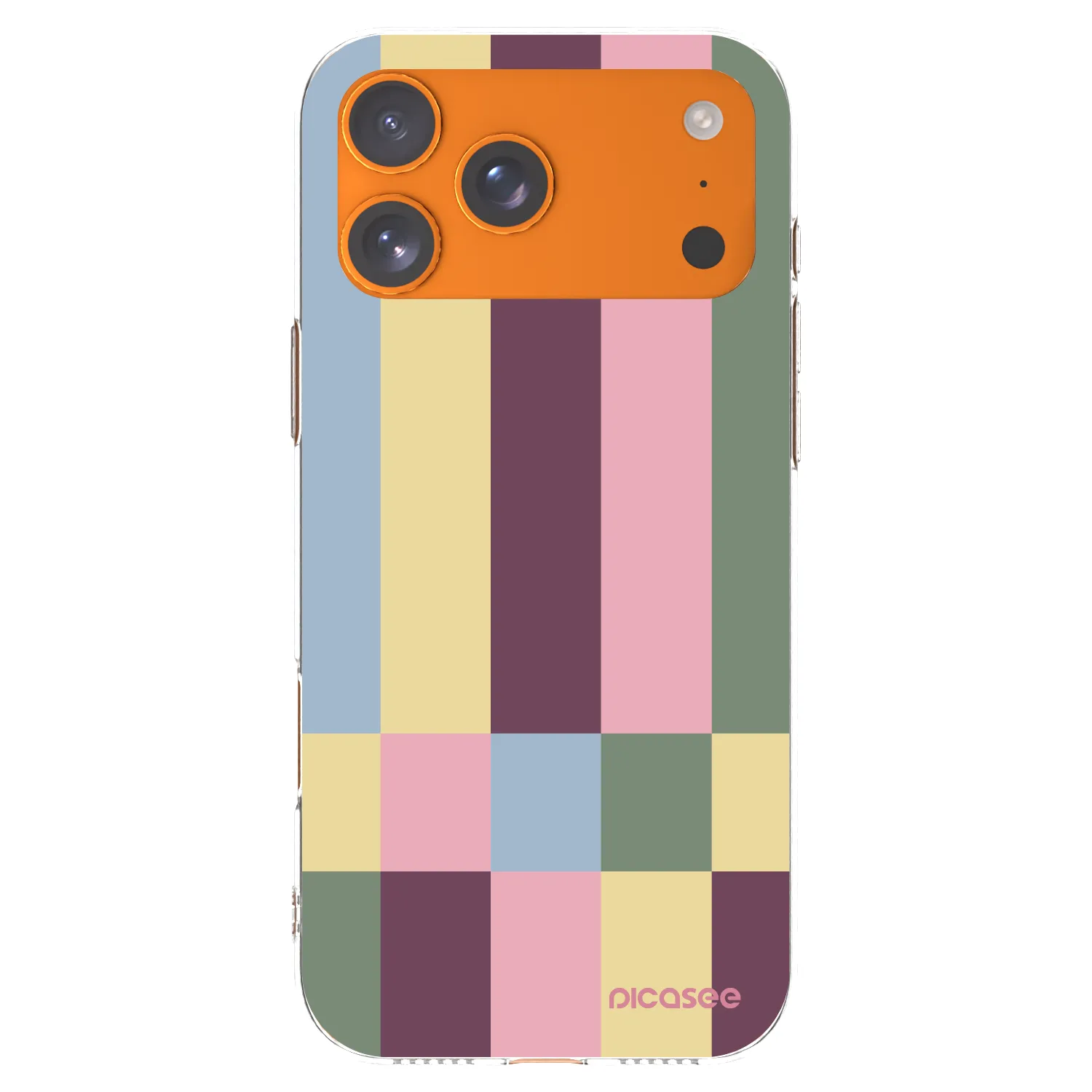 Picasee átlátszó szilikon tok az alábbi mobiltelefonokra Apple iPhone 17 Pro Max - Lobby tiles