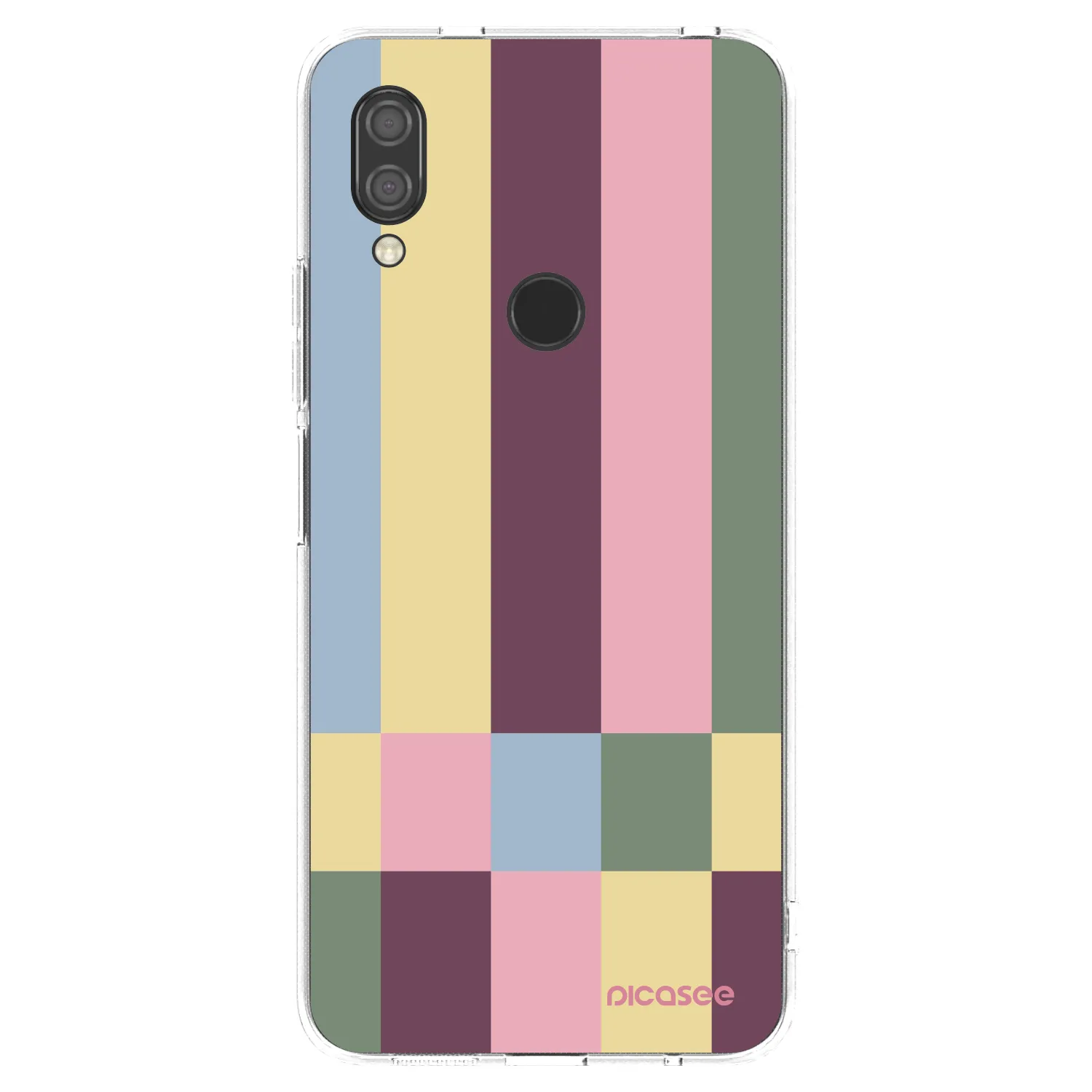 Picasee átlátszó szilikon tok az alábbi mobiltelefonokra Xiaomi Redmi 7 - Lobby tiles