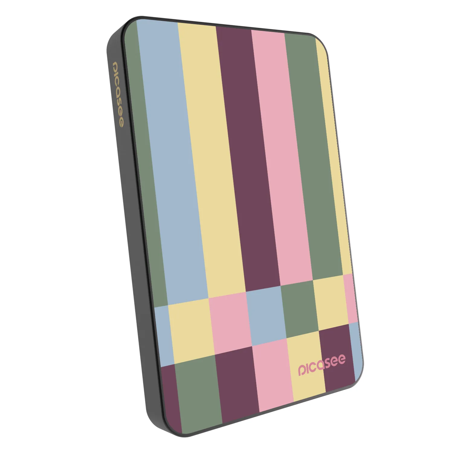 Picasee Powerbank MagSafe 5 000 mAh Szürke - Lobby tiles